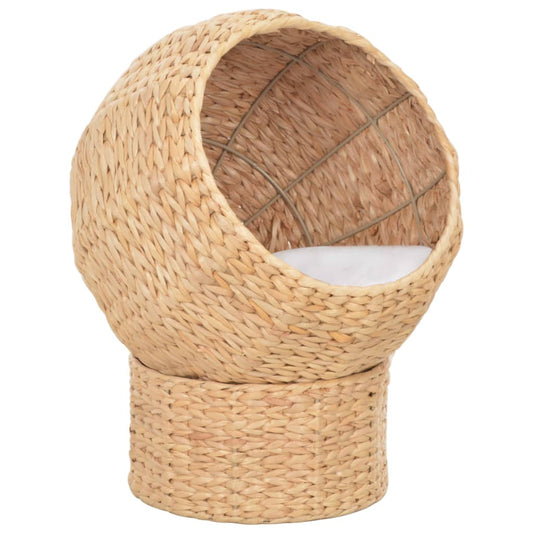 Cat Basket | Natural | Seagrass, Wood | Small | Removable Covers
