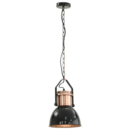 Ceiling Lamp |  Set of 2 | Black and Copper | Metal | Medium