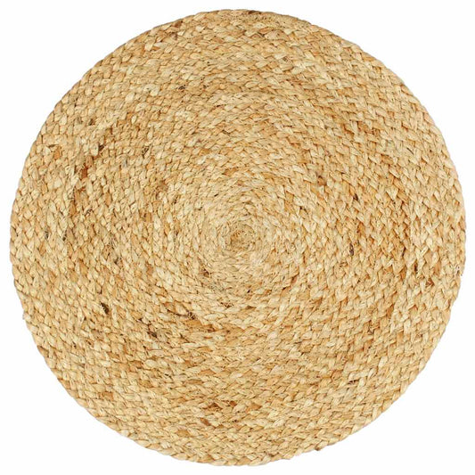 Placemat | Set of 6 | Natural | Jute | Medium | Stackable | Placemat