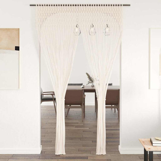 Macrame Curtain 140x240 cm Cotton