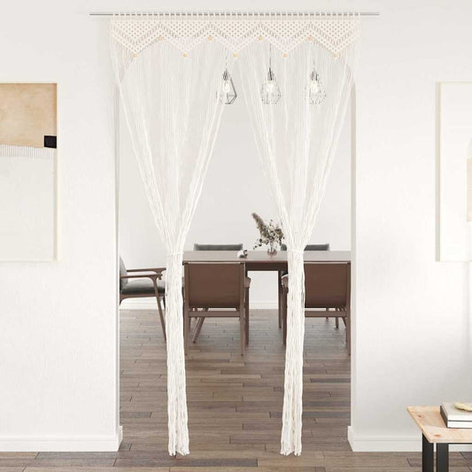 Macrame Curtain 140x240 cm Cotton