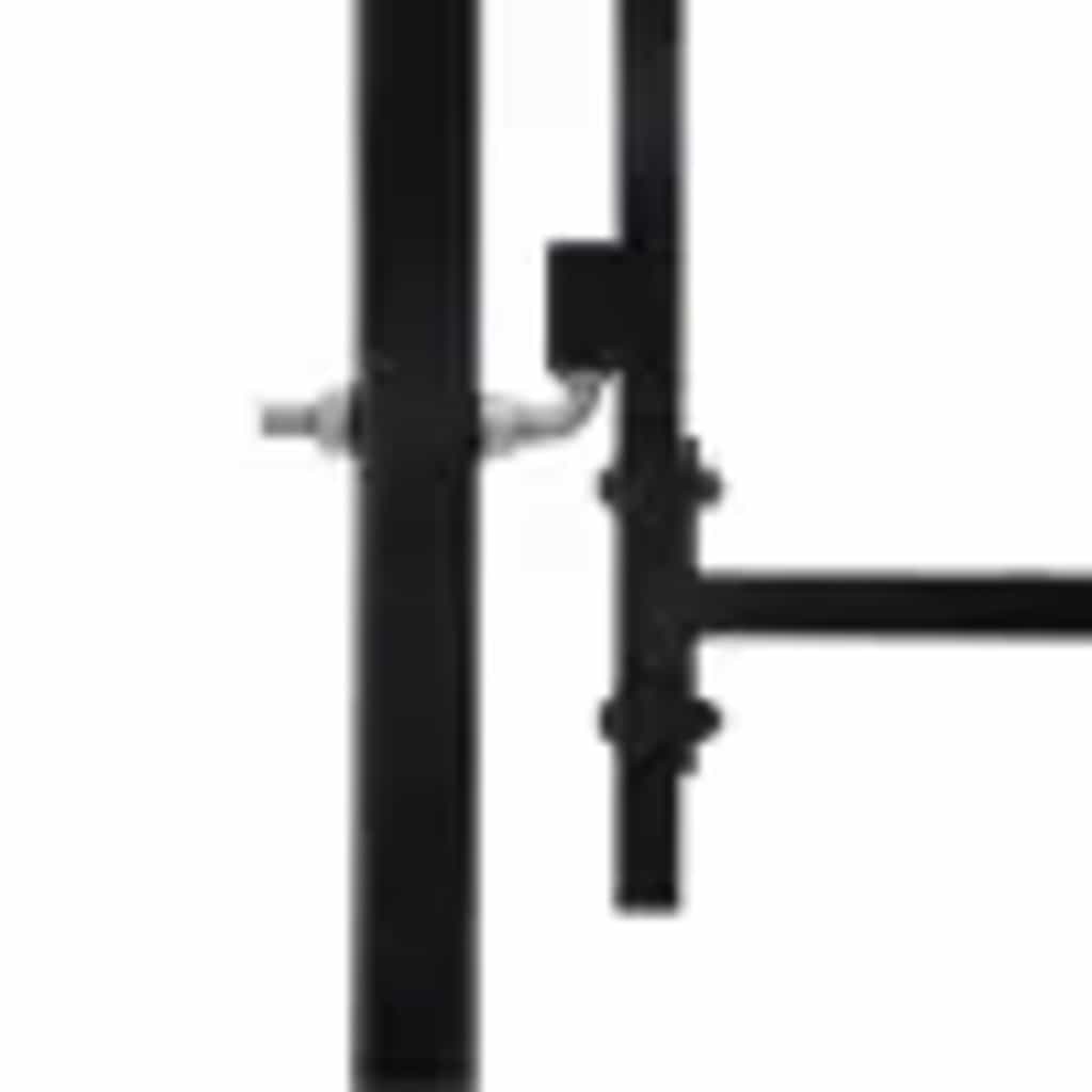 Double Door Fence Gate "Woerden" with Spear Top 400x149,5 cm