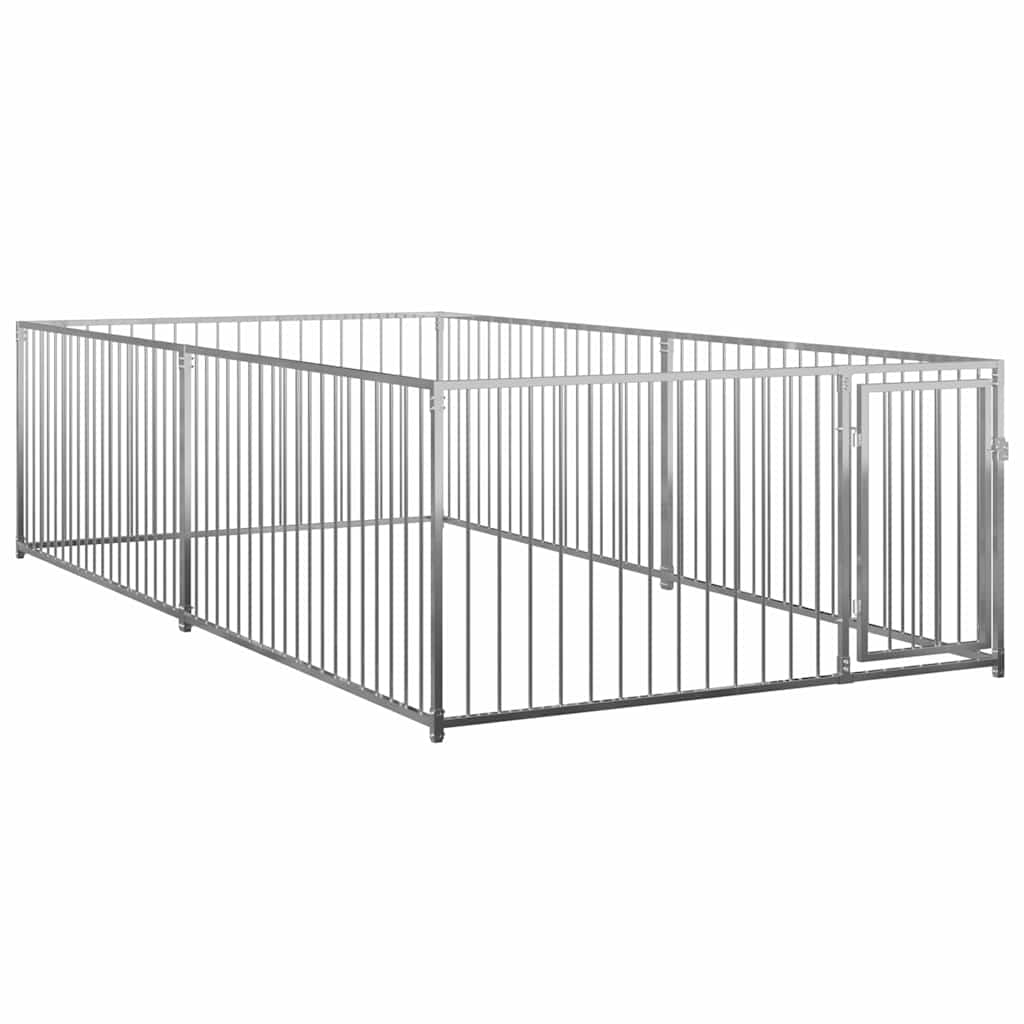 Outdoor Dog Kennel 78.7"x157.5"x39.4"