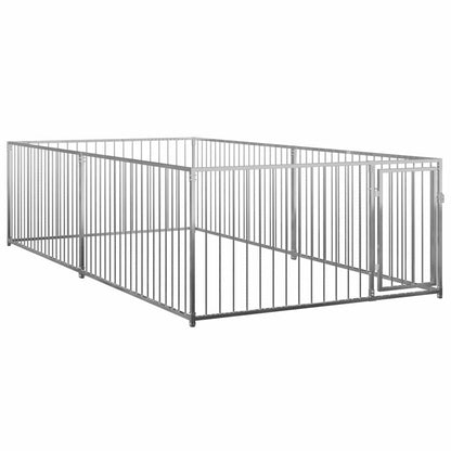 Outdoor Dog Kennel 78.7"x157.5"x39.4"