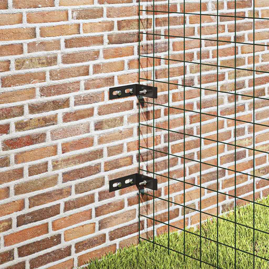 Wall Corner Connector 10 Sets Anthracite