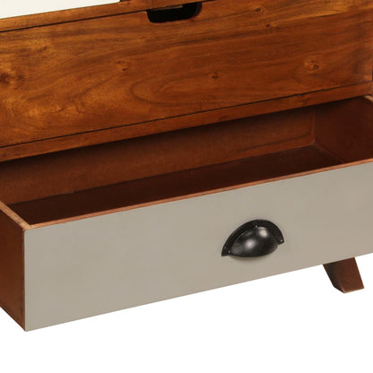 Sideboard 115x35x86 cm Solid Acacia Wood