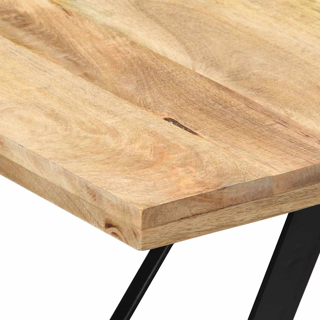 247945 vidaXL Dining Table 180x90x76 cm Solid Mango Wood