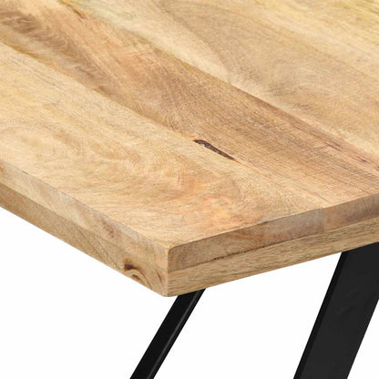 247945 vidaXL Dining Table 180x90x76 cm Solid Mango Wood