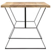 Dining Table 140x80x76 cm Solid Mango Wood