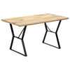 Dining Table 140x80x76 cm Solid Mango Wood
