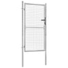 Garden Gate Galvanized Steel 41.3"x78.7" Silver