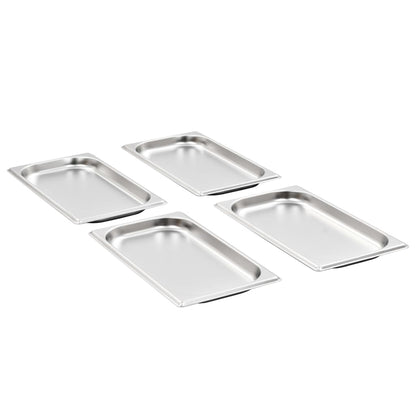 Gastronorm Containers 12 pcs GN 1/3 20 mm Stainless Steel