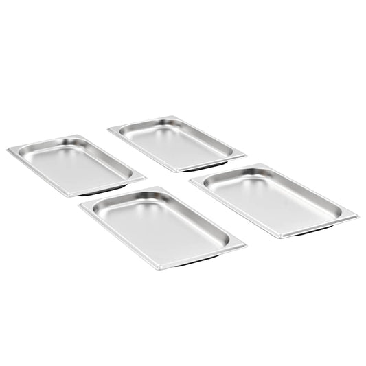 Gastronorm Containers 12 pcs GN 1/3 20 mm Stainless Steel