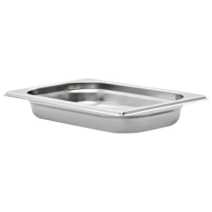 Gastronorm Containers 12 pcs GN 1/4 40 mm Stainless Steel