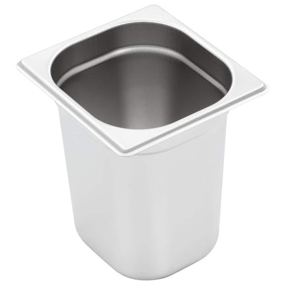 Gastronorm Containers 8 pcs GN 1/6 200 mm Stainless Steel