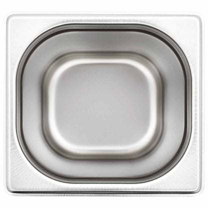 Gastronorm Containers 8 pcs GN 1/6 200 mm Stainless Steel