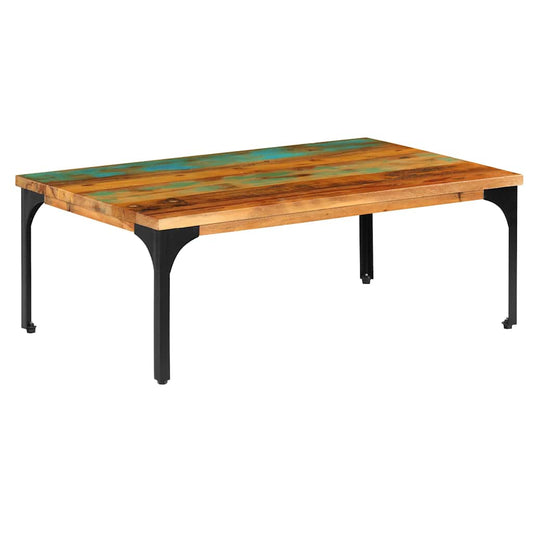 Coffee Table | Multicolour | Solid reclaimed wood | 100x60x35 cm
