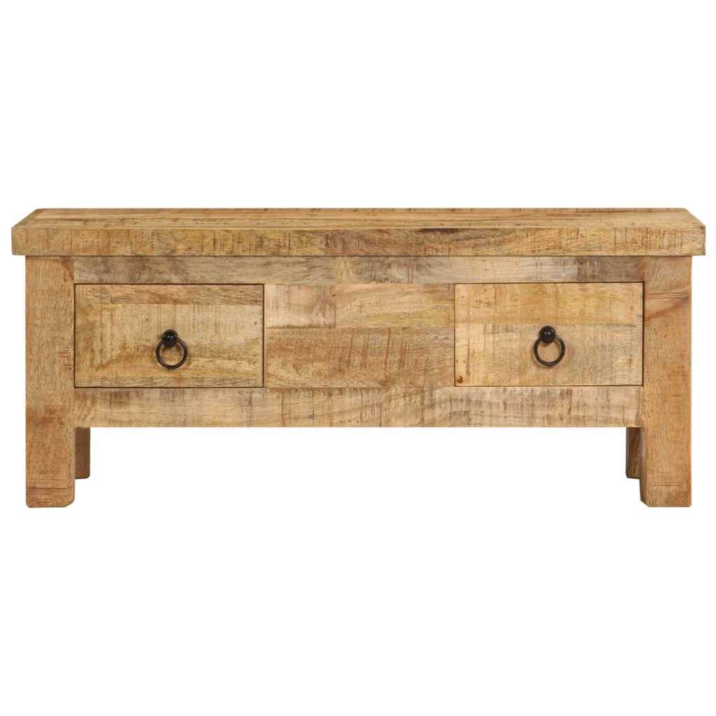 Coffee Table | Brown | Solid Mango Wood | 90 x 45 x 35 cm | Coffee Table