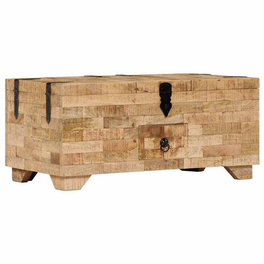 Coffee Table | Natural Mango Wood | Solid Mango Wood | Large