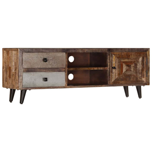 TV Stand | Diverse | Solid Mango Wood | Standard | TV Stand | Rectangular