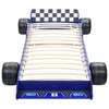 Children's Race Car Bed 90x200 cm Blue