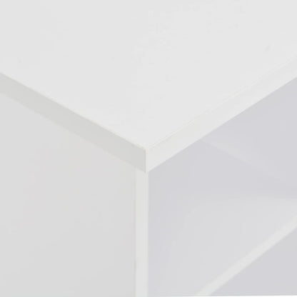 Bar Table White 60x60x110 cm