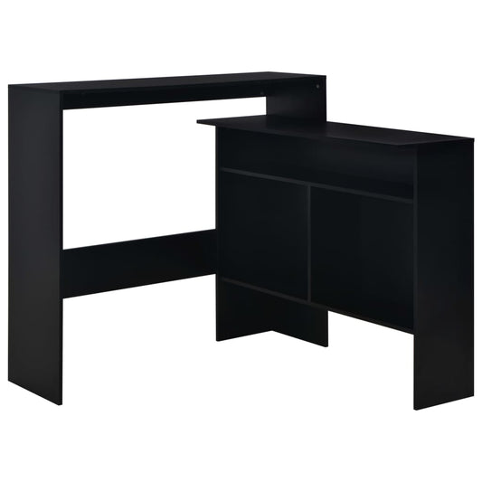 Bar Table | Black | Engineered wood | Medium | Adjustable Armrests