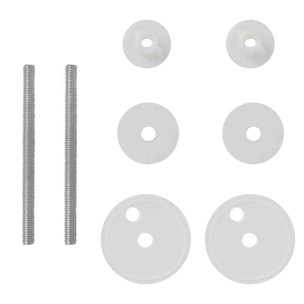 Toilet Seats with Lids 2 pcs MDF Stones