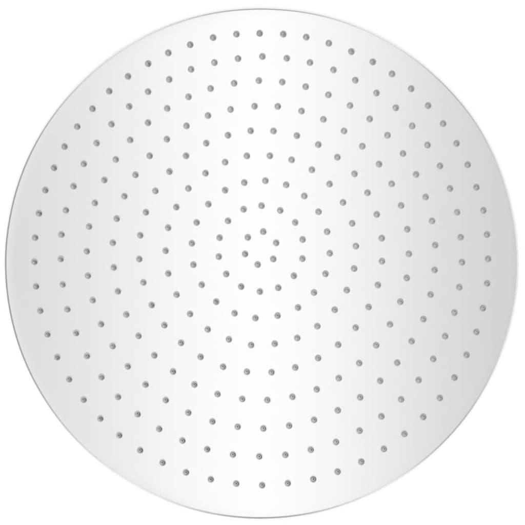 Rain Shower Head 2 pcs Stainless Steel Ø 50 cm