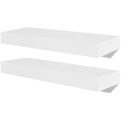 Wall Shelves 4 pcs White 40 cm