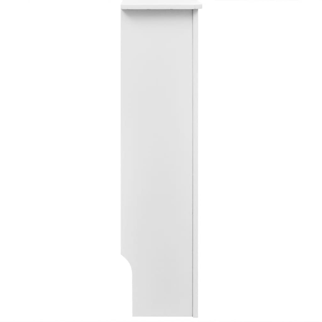 Radiator Covers 2 pcs White 152 cm Engineered Wood