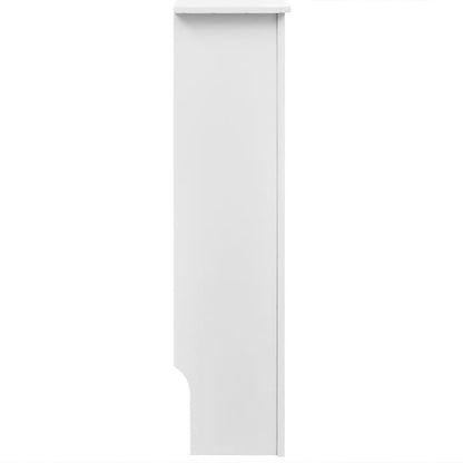 Radiator Covers 2 pcs White 152 cm Engineered Wood