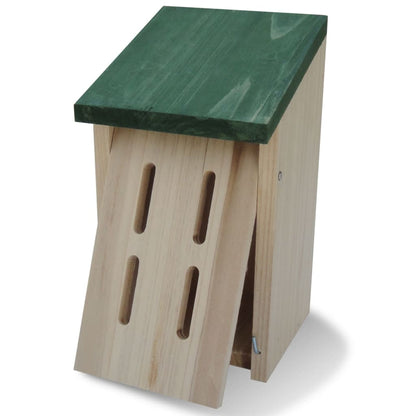 Butterfly House | Natural wood | Solid wood | 14x15x22 cm