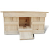 Sparrow Houses 2 pcs Wood 44x15.5x21.5 cm