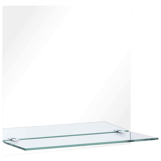 Wall Mirror | Transparent | Tempered Glass | 30x30 cm | Wall mounting