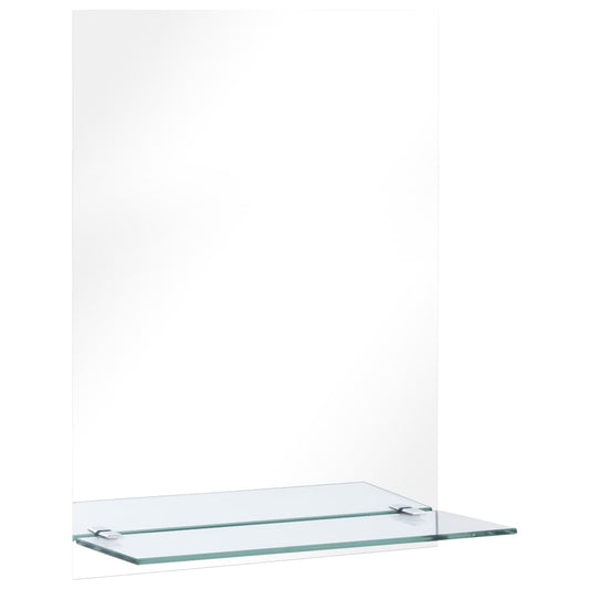 Wall Mirror | Transparent | Tempered Glass | 30x50 cm | Wall Mirror