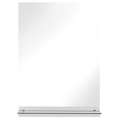 Wall Mirror | Transparent | Tempered Glass | 40x60 cm | Wall mounting