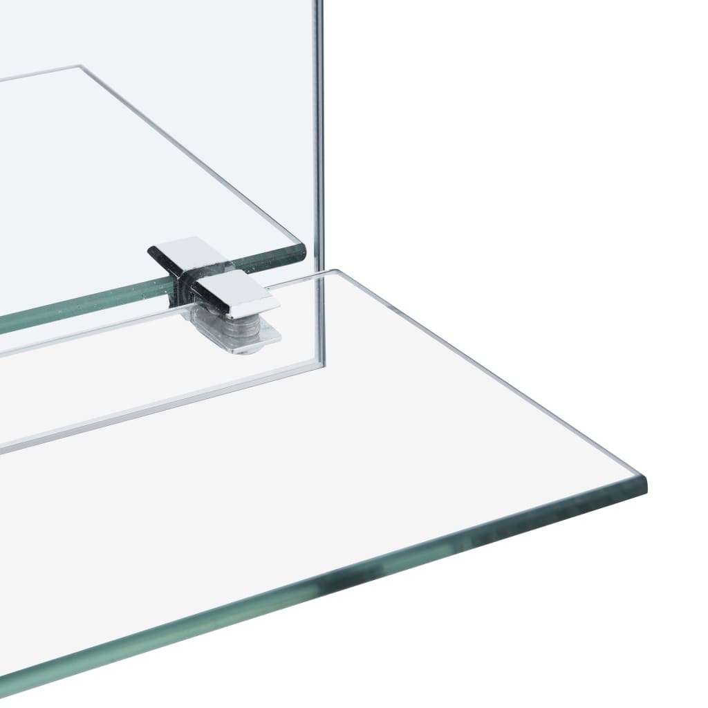 Wall Mirror | Transparent | Tempered Glass | 40x60 cm | Wall mounting