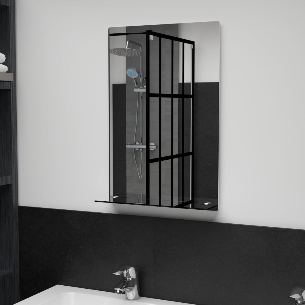 Wall Mirror | Transparent | Tempered Glass | 40x60 cm | Wall mounting