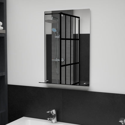 Wall Mirror | Transparent | Tempered Glass | 40x60 cm | Wall mounting