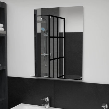Wall Mirror | Clear | Toughened Glass | 50 x 70 cm | Wall Mirror