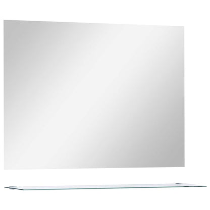 Wall Mirror | See-Through | Tempered glass | 80x60 cm | Simple
