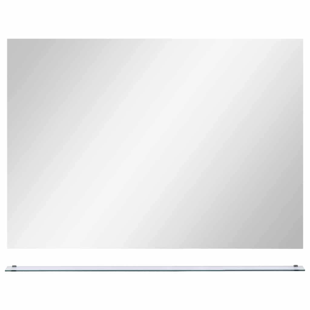 Wall Mirror | See-Through | Tempered glass | 80x60 cm | Simple
