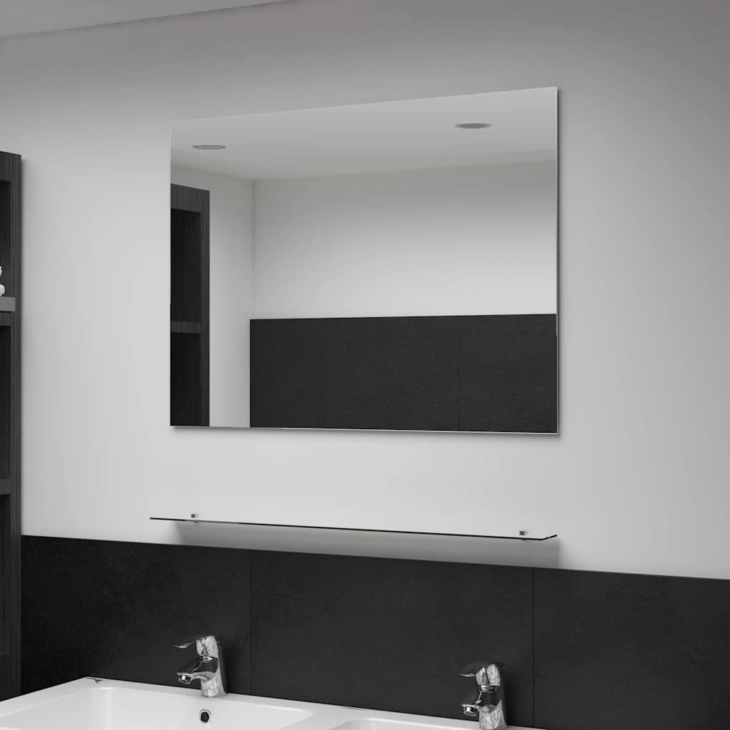 Wall Mirror | See-Through | Tempered glass | 80x60 cm | Simple