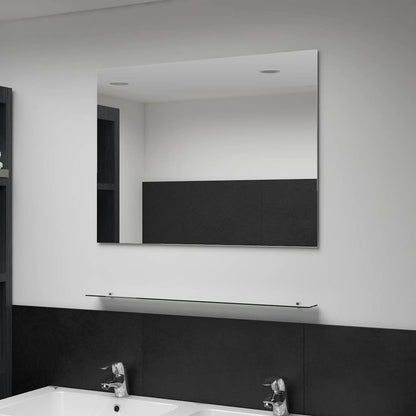 Wall Mirror | See-Through | Tempered glass | 80x60 cm | Simple