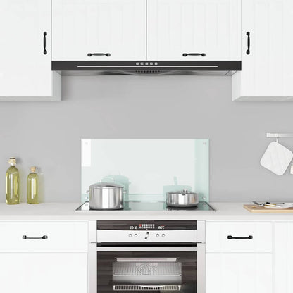 Kitchen Backsplash Milk 80 x 40 cm Tempered Glass