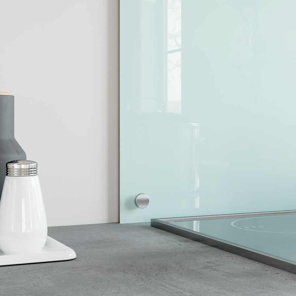 Kitchen Backsplash Milk 80 x 60 cm Tempered Glass