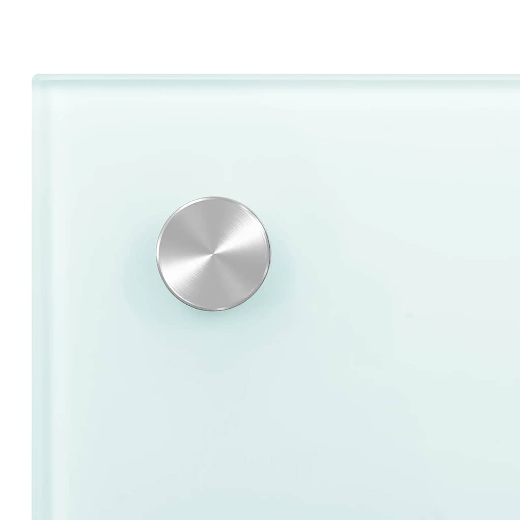 Kitchen Backsplash Milk 90 x 60 cm Tempered Glass