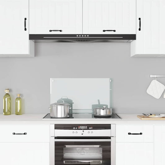 Kitchen Backsplash Transparent 70 x 40 cm Tempered Glass
