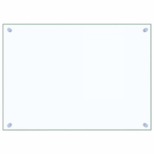 Kitchen Backsplash Transparent 70 x 50 cm Tempered Glass